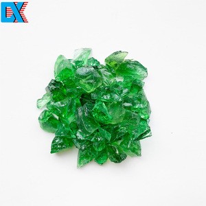 Industrial colored crushed glass for marble stone for floor surface