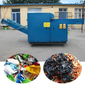 Industrial Paper Shredder Machine Old Textile Cloth Waste Cutting Recycling Machine