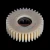Import Injection mold white nylon plastic spur ring gear from China