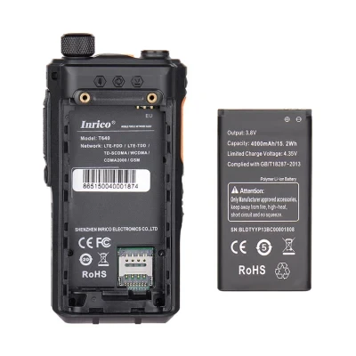 Inrico B-50g Portable 2g/3G/4G Radio Walkie Talkie Lithium Battery for T640/T620/T640A/T520