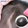 INS new times hair injected super thin skin human hair mens system toupee wig