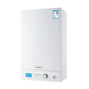 Instant wall hung gas boiler with low nitrogen  oxide emission and high anti-corrosion