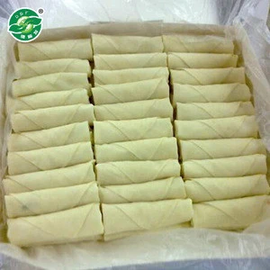 IQF Frozen spring rolls with BRC certificate on chinese snack