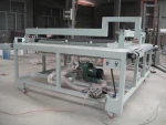 jinan huashinuo window and door making machine insulation glass making manual glass cutting table hot sale origin in china