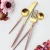 Import JK Flatware bulk wholesale wedding pink gold flatware cutlery set from China