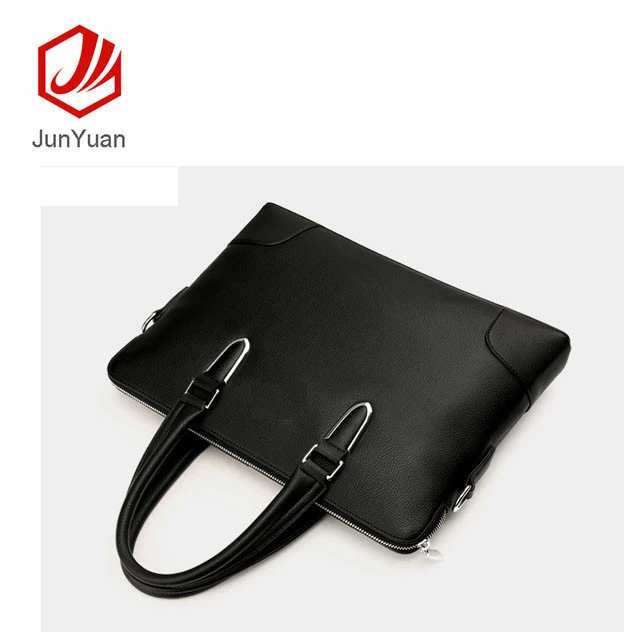 JUNYUAN Office Business High Quality Genuine leather handbag,Briefcase,Laptop Bag For Men
