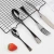 Import Kaya Tungsten Color Dinnerware Knife Stainless Steel Western Cutlery Set from China