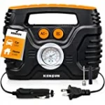 Kensun AC DC Portable Electric Tire Inflator for Car Bike Truck 12v Electric Air Pump 120 PSI Compressor Inflator