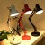 Import KH-LP017 KING HEIGHT Hot Selling Hotel Bedside Modern Working Desk Office LED Reading Table Lamp from China