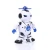 Import Kids Electronic Intelligent Smart Toy Flash Light Naughty Stunt Walking Dancing Robot With Music from China