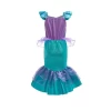 Kids Halloween Birthday Party Outfit Clothing TV movie Costume Kids  Girl Little Mermaid Princess Fancy Dress Up