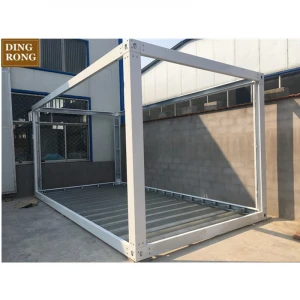knock down portacabin steel iso shipping container frame 20ft