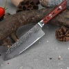 KONOLL G10 Handle 10Cr15Mov Damascus Steel 8 inch Chef Knife Kitchen Japanese knife slicer  knife 1pcs MOQ factory in stock
