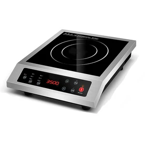 korea glass 3500 watts commercial induction stove cooktop