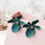 Import Korea New 2018 Design Big Acetic Acid Acrylic Irregular Flower Stud Earrings for Women Girl Summer Beach Jewelry from China