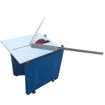 Large table 45 degree woodworking picture frame corner nailing machine photo frame line semi-automatic corner cutting machine