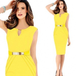 Latest design plain casual dresses for ladies plus size women dress chiffon new style