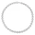 Latest High Quality 18K Gold Plated  Brass Jewellry O-shaped Steel Ball Chain Choker Necklace P203183