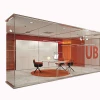 Latest Office Modular Glass Cubicle Clear Glass Partition Wall