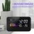 Import LCD Display Color Screen Digital Weather Station Alarm Clock With Snooze,Temperature,Humidity,Calendar Time Clock for Home Decor from China