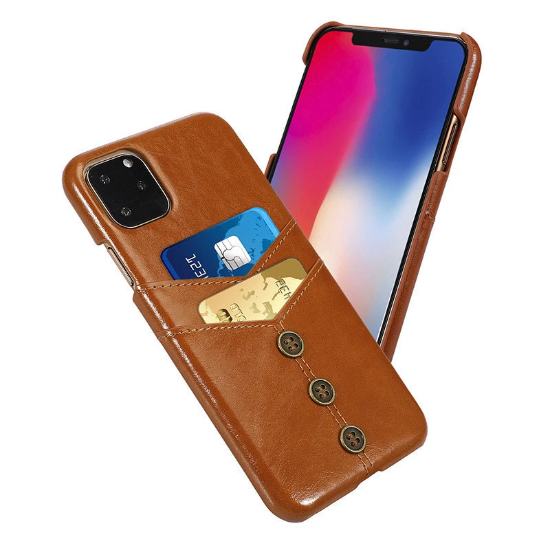 Leather Mobile Phone Case,New Style Leather Wallet Phone Case with Card Holder for iphone 11R XI Max