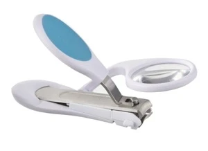 LED Nail Clipper with Magnifier Light
