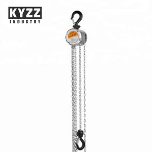 light weight portable small size mini aluminum alloy hand chain pulley hoist
