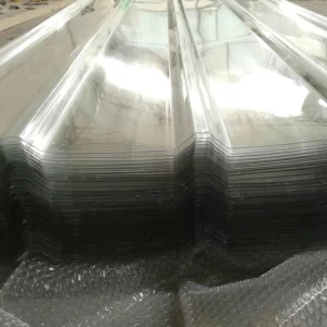 Lightweight transparent Corrugated Plastic Roofing Sheet,Fiber Frp Transparent Roof Panel,Color Fiberglass Material Roof Tile