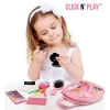 Little Girl Makeup Bag Kids Pretend Play Makeup Toy Set With Cell phone