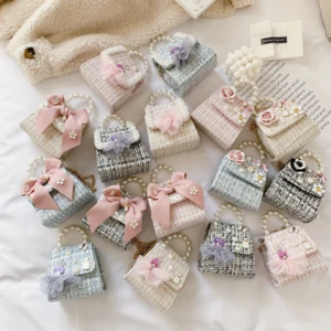 Little Girls Toys Gifts Purses Crossbody Bag for Kids Cute Princess Jewelry Mini Handbags Shoulder Messenger Bag