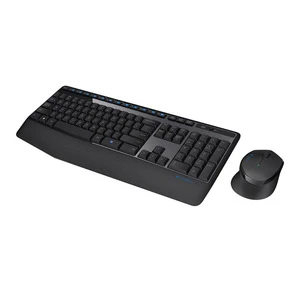Logitech MK345 USB Wireless Multimedia Flat MK 345 Keyboard Mouse Combo