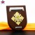 Import Longzhiyu 13years manufacturer wood shield MDF plaque  Custom Design Blank Wooden and Metal Shield Trophy Wall Award Pl from China