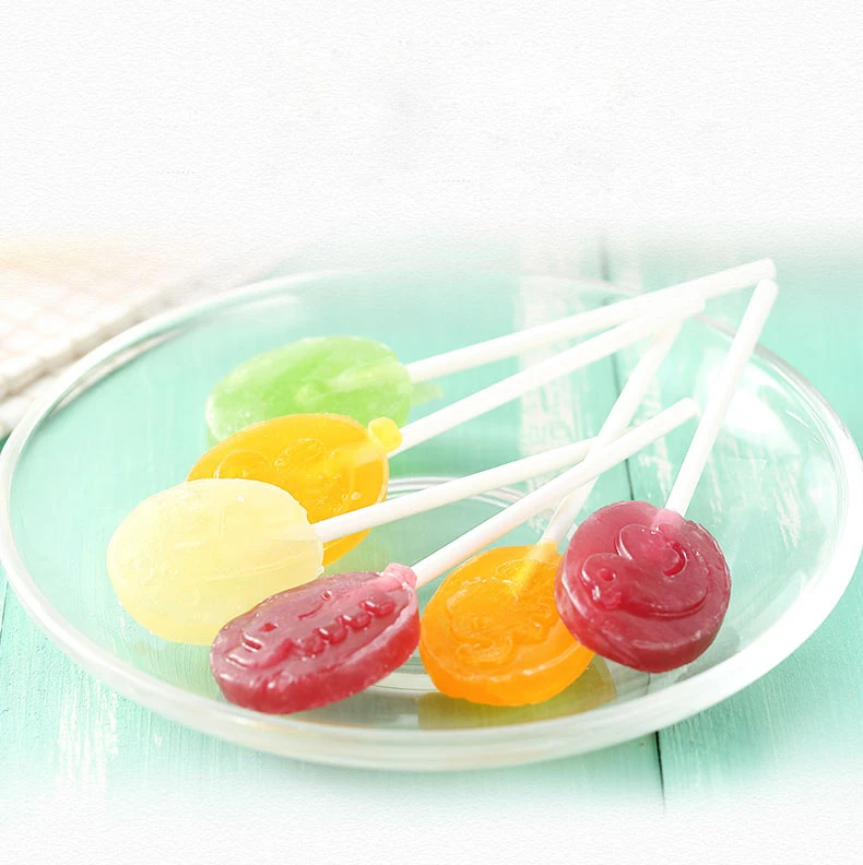 Low price Mixed Fruit Flavor Candy Strawberry Sweet Flavor Lollipop Candy