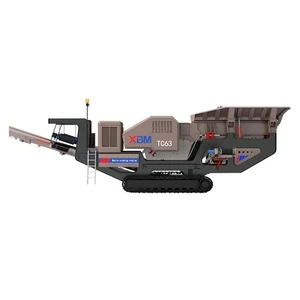 Low Price Used Mobile aggregate crusher Plant With Wheel and track