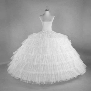 LSP001 Bridal Petticoat Under Wear Suzhou Long Underskirt Petticoat For Wedding Dress