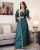 Import luxury abaya dubai muslim dress elegant glitered prom party dress  kaftan print muslim dress islamic clothing women from China