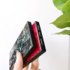Luxury shockproof square shape shell glass case for iphone x