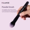 MAANGE 2022 makeup brush professional wholesale single wooden handle blush powder brush for lady
