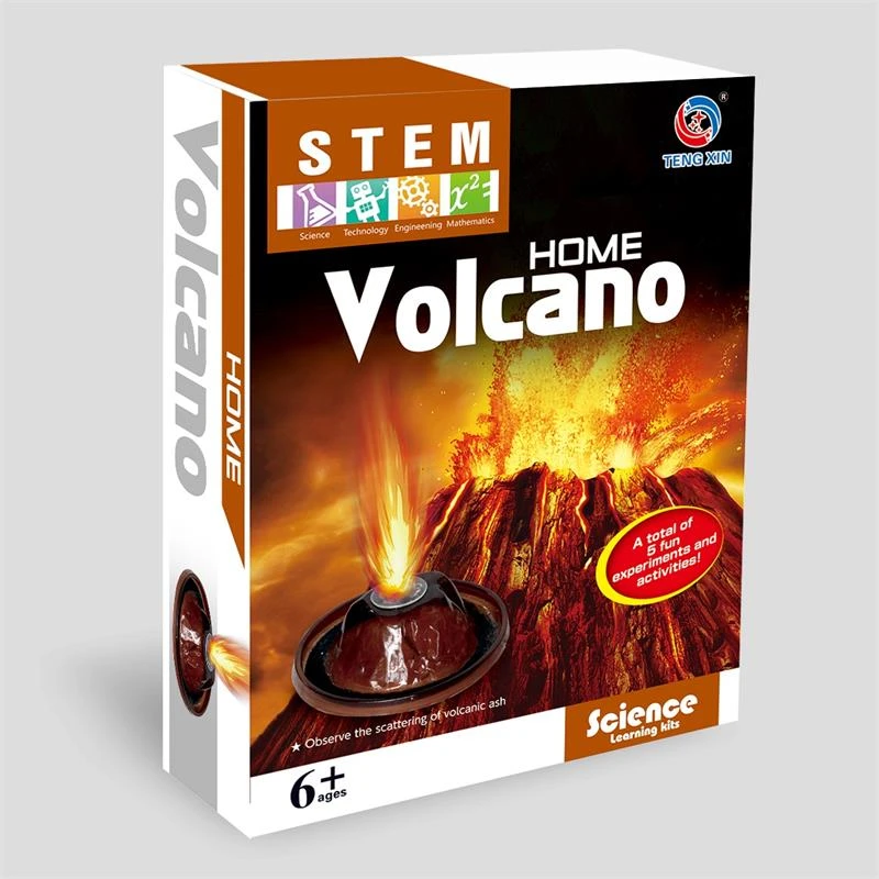 Magic home volcano experiment toy kids diy science kits