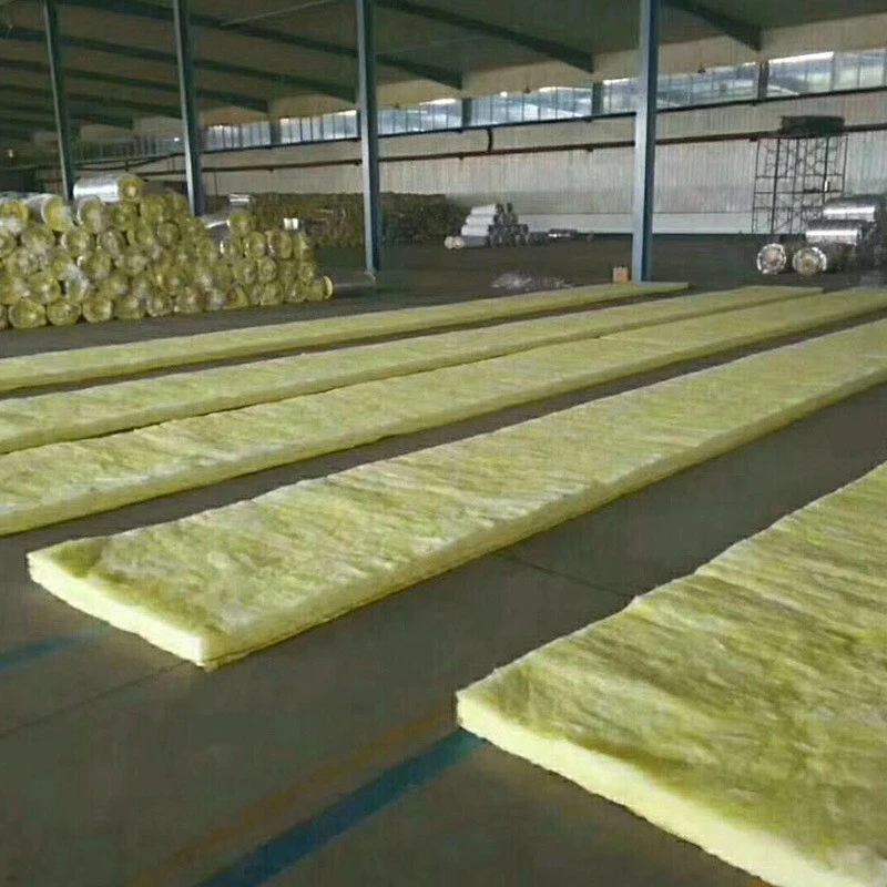 manufactory customized exterior wall glass wool coil felt steel structure workshop roof insulation Agrade heat thermal insulatio