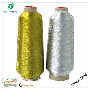 Manufacture Metallic Yarn 150D for Weaving