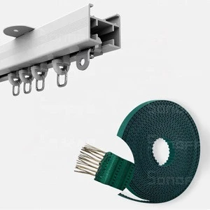Manufacture Wholesale Motorized Curtain track Jointer Rails,electric curtain rail Accessories