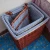 Import manufacturer wholesale custom size handmade woven rattan storage basket willow wicker laundry basket with lid and lining from China