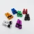 Many colors chrome TR43E TR48E metal clamp-in stem wheel schrader valves motorcycle tubeless tyre valve