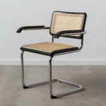 Marcel Breuer Restaurant Hotel Room Modern Rattan Wood Armchair Mid Century Dining Chairs Vintage Replica Cesca Chair