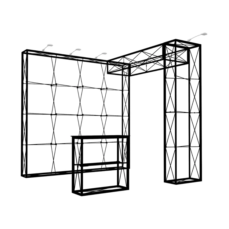 March Promotion Event Backdrop Modular Aluminum Booth Exhibition Trade Show Wall