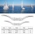 Import Marine Boat Line Deck Cleat Rope Tie Stainless Steel 316 Hardware Accessories Yacht Flag Anchor 4&quot; and 6&quot; from China