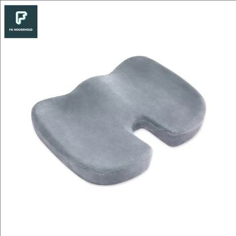 Memory Foam Cushion for Office Chair Car Seat and ciatica & Coccyx Pain Relief for Long Sitting Office Workers