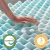 Import Memory Foam Mattress Topper CertiPUR-US Certified with Removable Zippered Hypoallergenic Cover and Non Slip Bottom from China