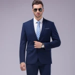 men suit design wedding dress business casual slim fit fashion custom business suit